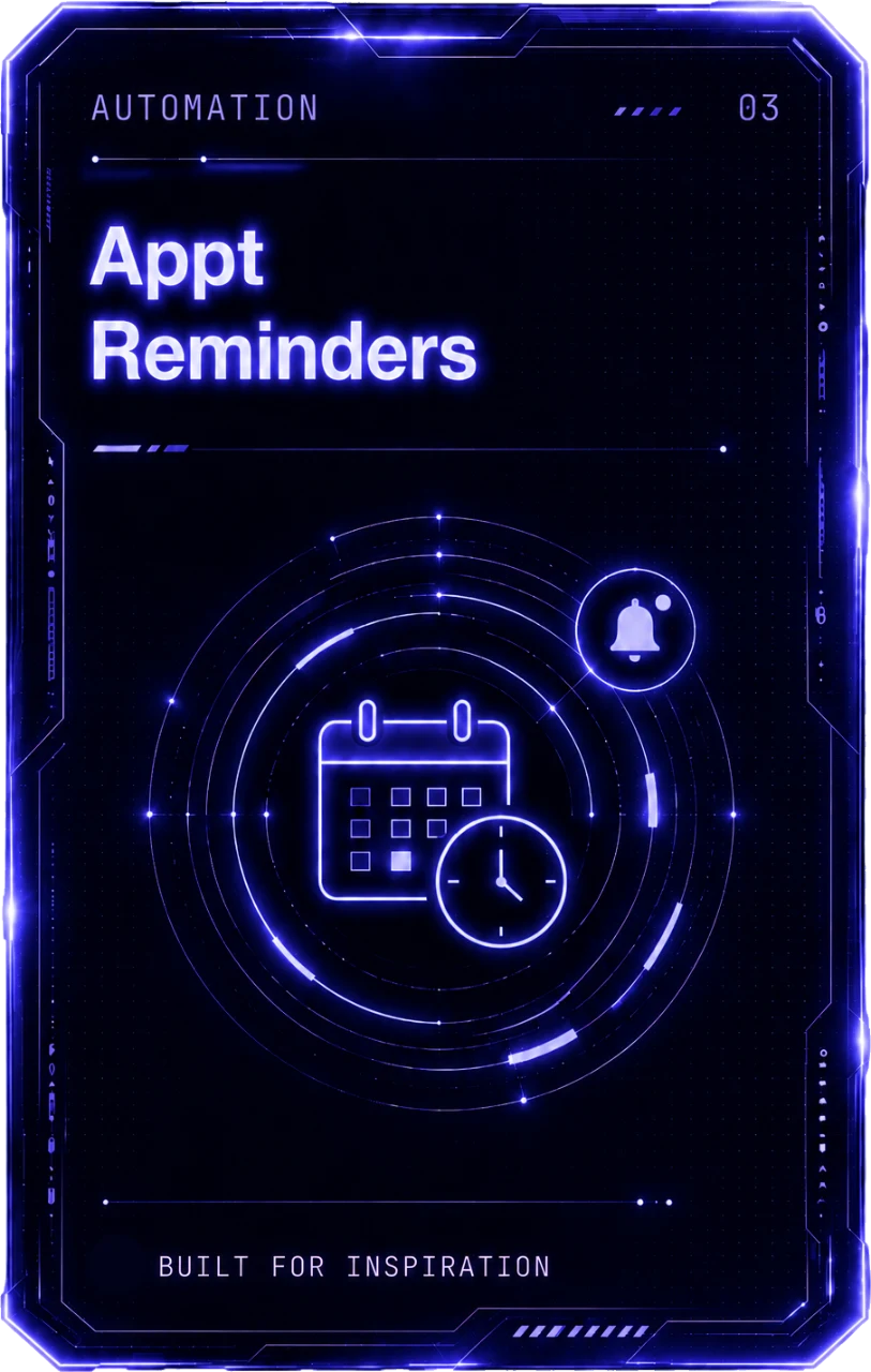 Appt Reminders automation frame