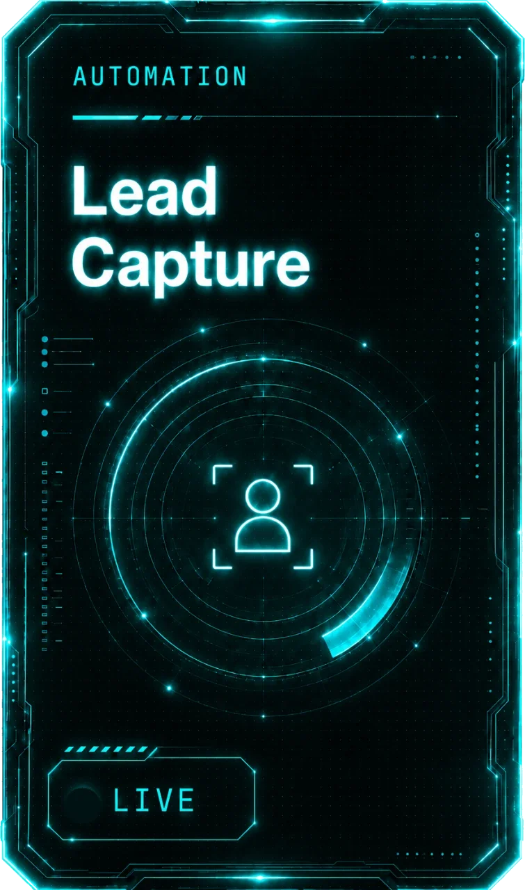 Lead Capture automation frame