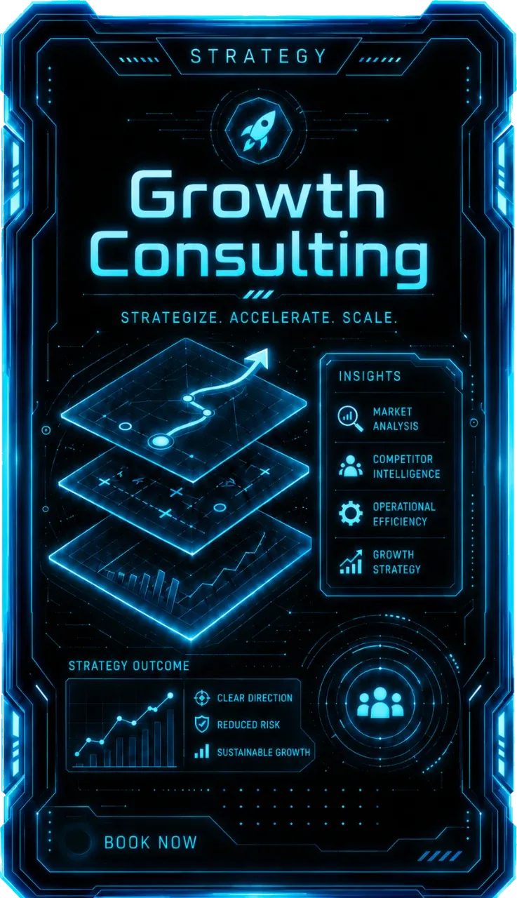 Growth Consulting strategy frame
