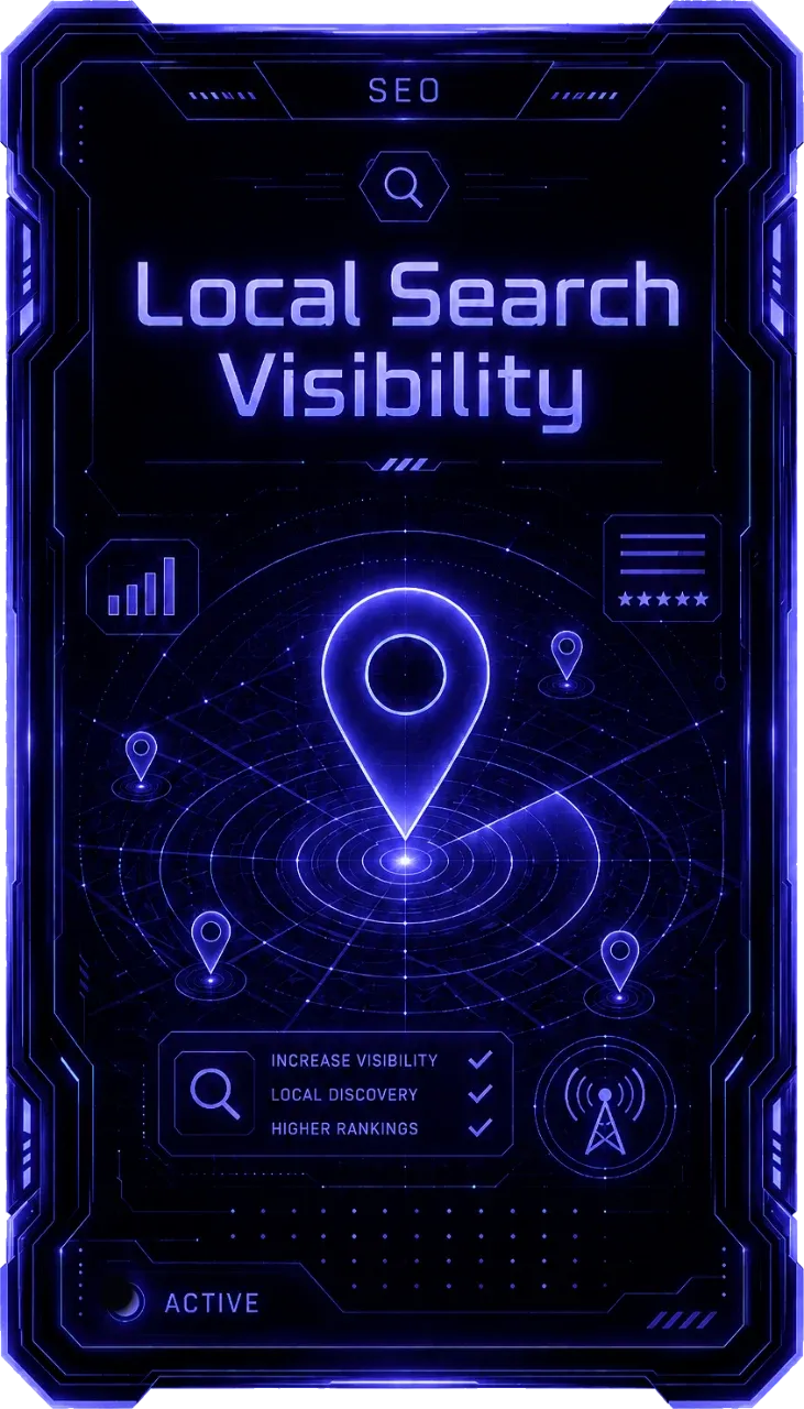Local Search Visibility service frame